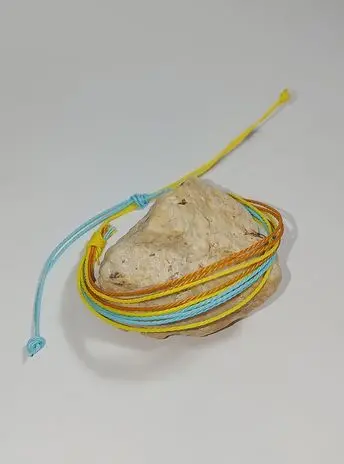 FEMEI > BRĂȚĂRI PENTRU FEMEI - Bratara Martisor Handmade din Fire Cerate-Stil Boho