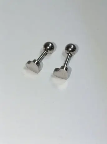 COPII > CERCEI PENTRU COPII - Cercei Inox hipoalergenic minimalisti - Suflet Pereche