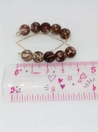 FEMEI > CERCEI PENTRU FEMEI - Cercei inox hipoalergenic- Soapte de Toamna Auriu