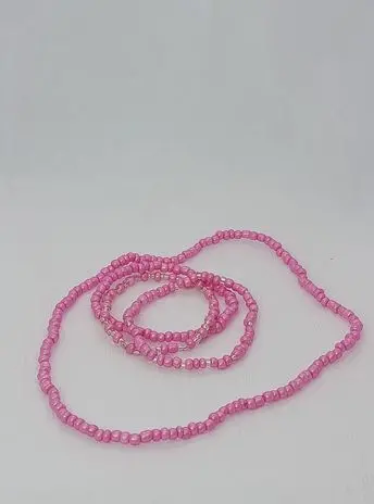 COPII > SETURI PENTRU COPII - Set Colier + Bratari Copii - Visul Roz